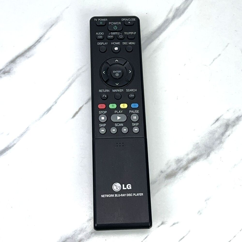 Genuine LG Blu-ray/DVD Player Remote AKB68183605 – Replacement for BD390/BD390VN